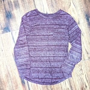 5T Old Navy Long Sleeve Heathered Tee